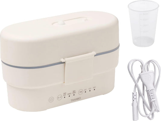 THANKO Dual-Layer Lunchbox Rice Cooker