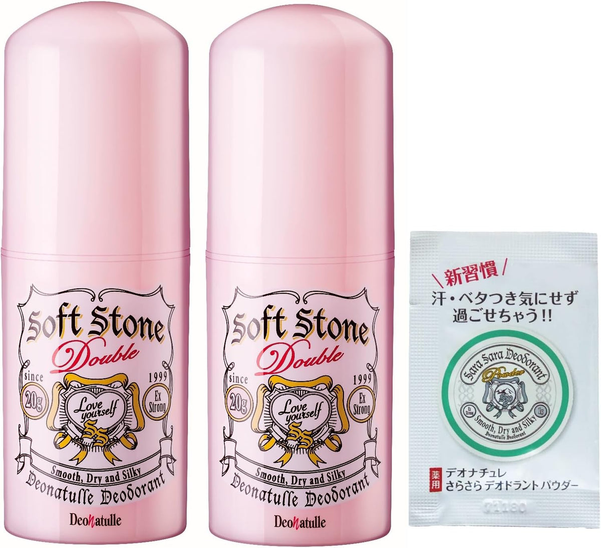 Deonatulle Soft Stone W Deodorant Stick for Underarms